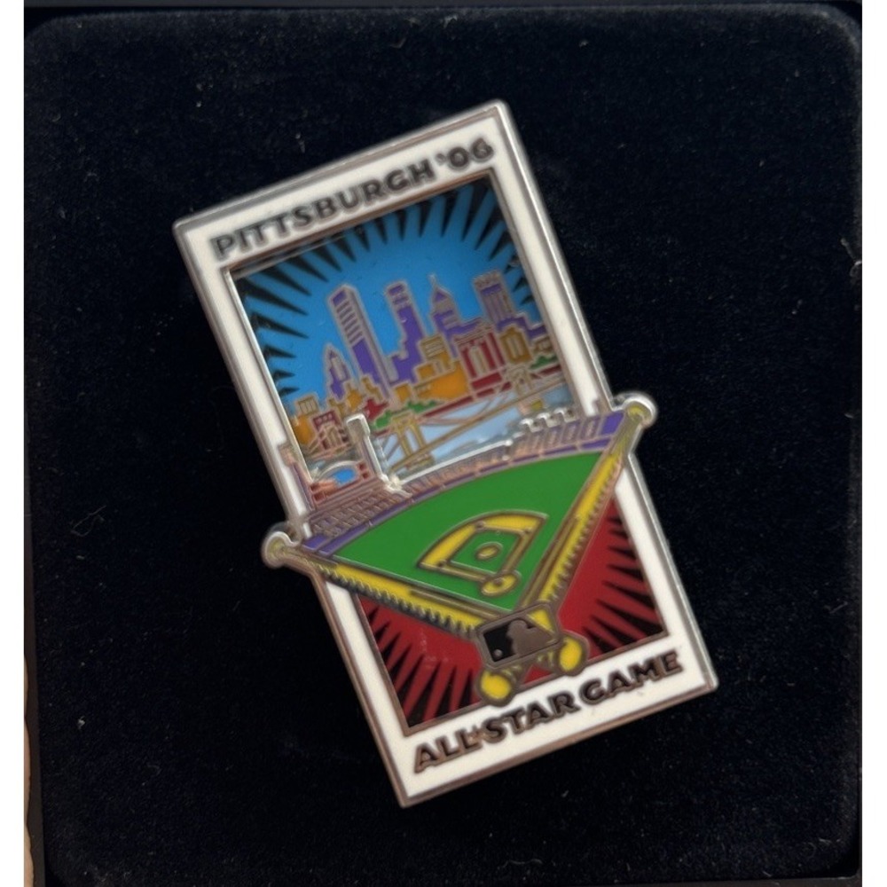 2006 Pittsburgh Pirates MLB Beautiful 3d All Star Game Media Press Pin Mint - Picture 3 of 4